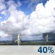 Thursday: A chance of rain before 11am, then a chance of showers and thunderstorms between 11am and 3pm, then a slight chance of showers and thunderstorms between 3pm and 5pm. Partly sunny. High near 67, with temperatures falling to around 65 in the afternoon. South southwest wind around 6 mph. Chance of precipitation is 40%. New rainfall amounts less than a tenth of an inch possible. Thursday: Chance Showers And Thunderstorms